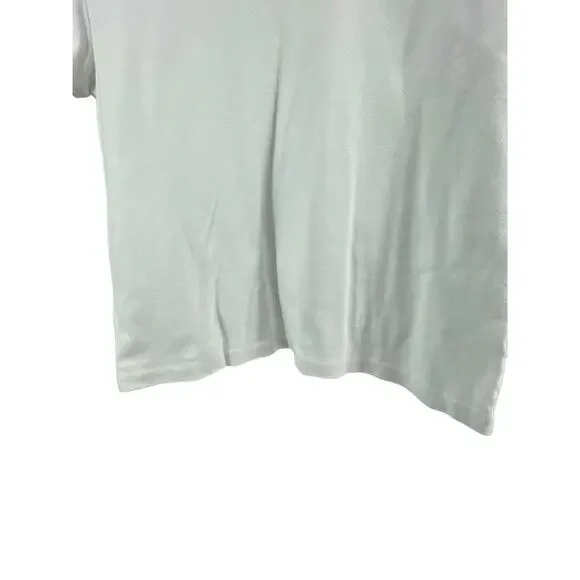 Croft & Barrow White Short Sleeve V-Neck The Classic Tee Women's Size XXL - Picture 3 of 6